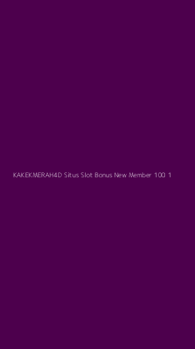 Tampilan Antarmuka Aplikasi Kakekmerah4d Situs Slot Bonus New Member 100 - 1