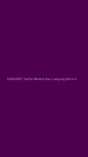Tampilan Antarmuka Aplikasi Kamsiabet Daftar Member Baru Langsung Bonus - 4