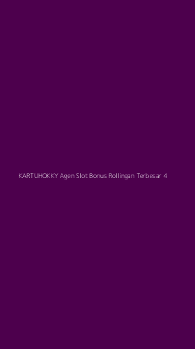Tampilan Antarmuka Aplikasi Kartuhokky Agen Slot Bonus Rollingan Terbesar - 4