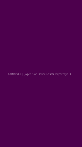 Tampilan Antarmuka Aplikasi Kartuvipqq Agen Slot Online Resmi Terpercaya - 3