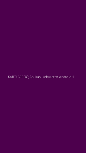 Tampilan Antarmuka Aplikasi Kartuvipqq Aplikasi Kebugaran Android - 1