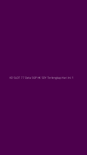 Tampilan Antarmuka Aplikasi Kd Slot 77 Data Sgp Hk Sdy Terlengkap Hari Ini - 1