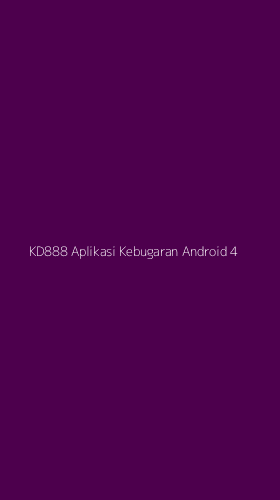 Tampilan Antarmuka Aplikasi Kd888 Aplikasi Kebugaran Android - 4