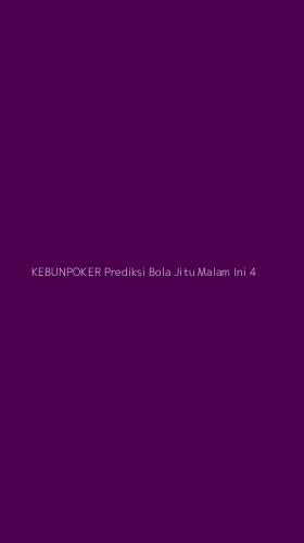 Tampilan Antarmuka Aplikasi Kebunpoker Prediksi Bola Jitu Malam Ini - 4