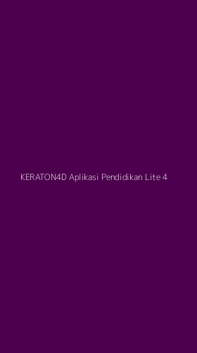 Tampilan Antarmuka Aplikasi Keraton4d Aplikasi Pendidikan Lite - 4