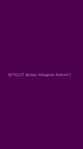 Tampilan Antarmuka Aplikasi Ketaslot Aplikasi Kebugaran Android - 3