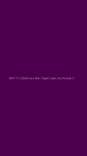 Tampilan Antarmuka Aplikasi Kkk777 Login Cara Main Togel Colok Jitu Pemula - 3