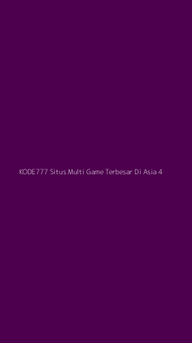 Tampilan Antarmuka Aplikasi Kode777 Situs Multi Game Terbesar Di Asia - 4