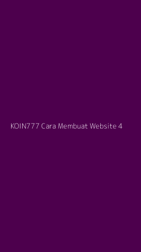 Tampilan Antarmuka Aplikasi Koin777 Cara Membuat Website - 4