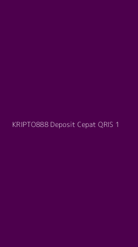 Tampilan Antarmuka Aplikasi Kripto888 Deposit Cepat Qris - 1