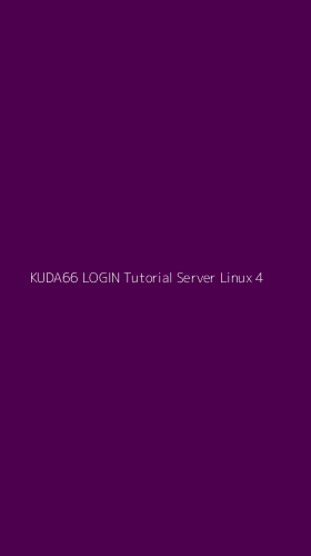 Tampilan Antarmuka Aplikasi Kuda66 Login Tutorial Server Linux - 4