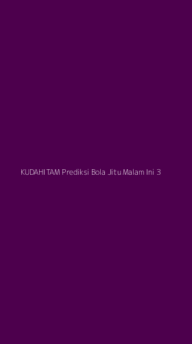 Tampilan Antarmuka Aplikasi Kudahitam Prediksi Bola Jitu Malam Ini - 3
