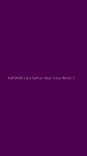 Tampilan Antarmuka Aplikasi Kupon4d Cara Daftar Akun Situs Resmi - 3