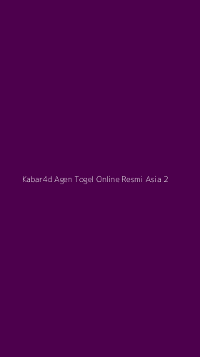 Tampilan Antarmuka Aplikasi Kabar4d Agen Togel Online Resmi Asia - 2