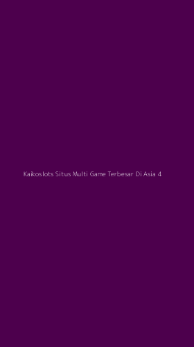 Tampilan Antarmuka Aplikasi Kaikoslots Situs Multi Game Terbesar Di Asia - 4
