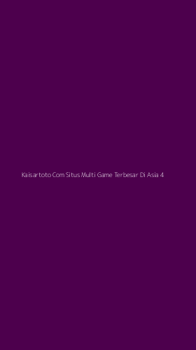 Tampilan Antarmuka Aplikasi Kaisartoto Com Situs Multi Game Terbesar Di Asia - 4