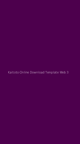 Tampilan Antarmuka Aplikasi Kaitoto Online Download Template Web - 3