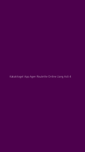Tampilan Antarmuka Aplikasi Kakaktogel App Agen Roulette Online Uang Asli - 4
