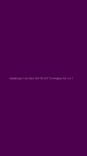 Tampilan Antarmuka Aplikasi Kakaktogel Com Data Sgp Hk Sdy Terlengkap Hari Ini - 1