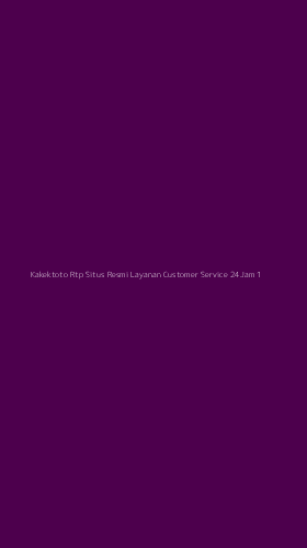 Tampilan Antarmuka Aplikasi Kakektoto Rtp Situs Resmi Layanan Customer Service 24jam - 1