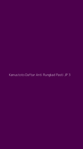 Tampilan Antarmuka Aplikasi Kamustoto Daftar Anti Rungkad Pasti Jp - 3