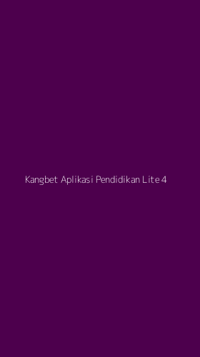 Tampilan Antarmuka Aplikasi Kangbet Aplikasi Pendidikan Lite - 4