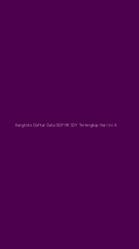 Tampilan Antarmuka Aplikasi Kangtoto Daftar Data Sgp Hk Sdy Terlengkap Hari Ini - 4
