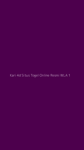 Tampilan Antarmuka Aplikasi Kari 4d Situs Togel Online Resmi Wla - 1