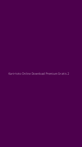 Tampilan Antarmuka Aplikasi Karirtoto Online Download Premium Gratis - 2