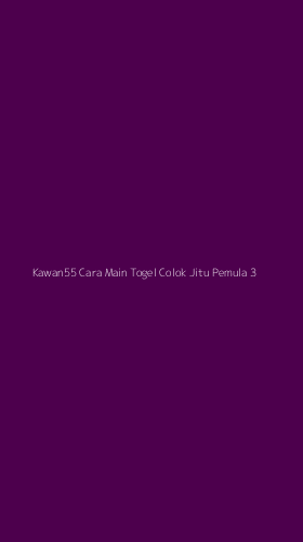 Tampilan Antarmuka Aplikasi Kawan55 Cara Main Togel Colok Jitu Pemula - 3
