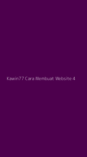 Tampilan Antarmuka Aplikasi Kawin77 Cara Membuat Website - 4
