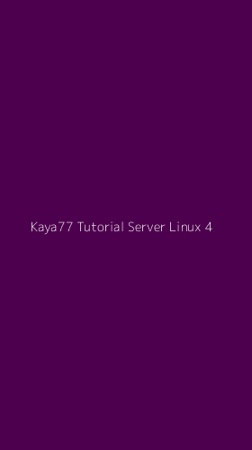 Tampilan Antarmuka Aplikasi Kaya77 Tutorial Server Linux - 4