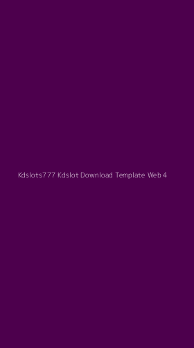Tampilan Antarmuka Aplikasi Kdslots777 Kdslot Download Template Web - 4