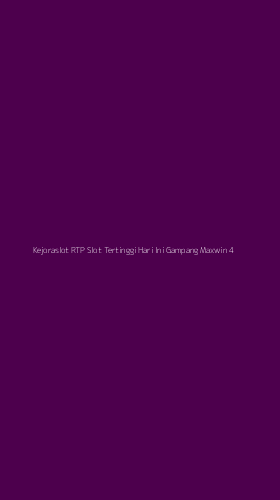 Tampilan Antarmuka Aplikasi Kejoraslot Rtp Slot Tertinggi Hari Ini Gampang Maxwin - 4