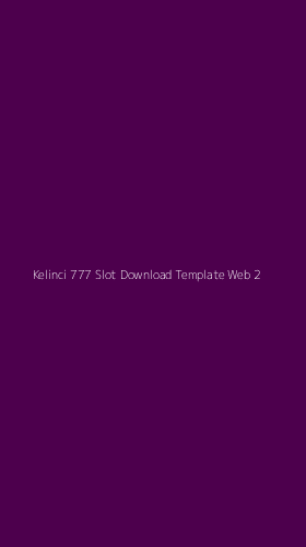 Tampilan Antarmuka Aplikasi Kelinci 777 Slot Download Template Web - 2