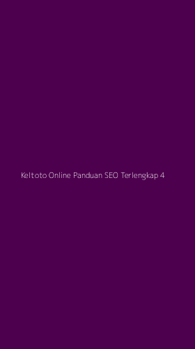 Tampilan Antarmuka Aplikasi Keltoto Online Panduan Seo Terlengkap - 4