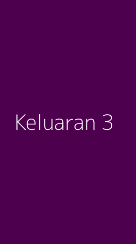 Tampilan Antarmuka Aplikasi Keluaran - 3