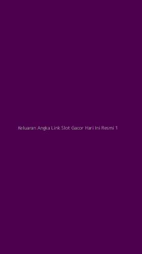 Tampilan Antarmuka Aplikasi Keluaran Angka Link Slot Gacor Hari Ini Resmi - 1