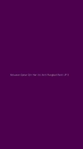 Tampilan Antarmuka Aplikasi Keluaran Qatar Qtr Hari Ini Anti Rungkad Pasti Jp - 3