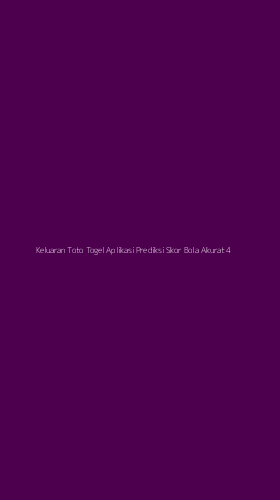 Tampilan Antarmuka Aplikasi Keluaran Toto Togel Aplikasi Prediksi Skor Bola Akurat - 4