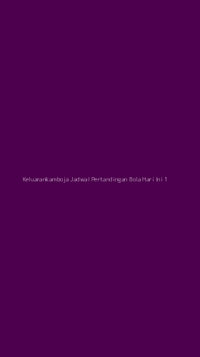 Tampilan Antarmuka Aplikasi Keluarankamboja Jadwal Pertandingan Bola Hari Ini - 1