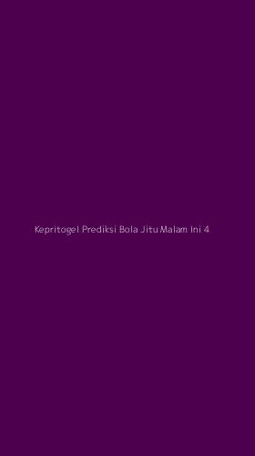 Tampilan Antarmuka Aplikasi Kepritogel Prediksi Bola Jitu Malam Ini - 4