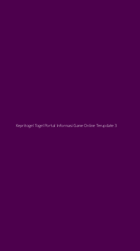 Tampilan Antarmuka Aplikasi Kepritogel Togel Portal Informasi Game Online Terupdate - 3