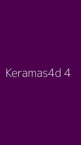 Tampilan Antarmuka Aplikasi Keramas4d - 4