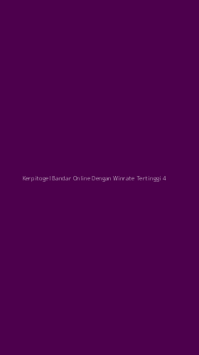 Tampilan Antarmuka Aplikasi Kerpitogel Bandar Online Dengan Winrate Tertinggi - 4