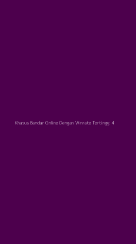 Tampilan Antarmuka Aplikasi Khasus Bandar Online Dengan Winrate Tertinggi - 4