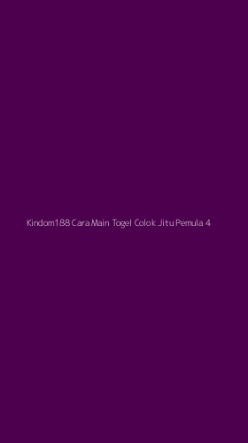 Tampilan Antarmuka Aplikasi Kindom188 Cara Main Togel Colok Jitu Pemula - 4