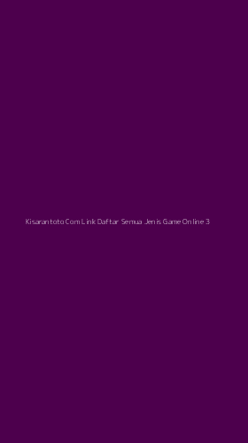 Tampilan Antarmuka Aplikasi Kisarantoto Com Link Daftar Semua Jenis Game Online - 3