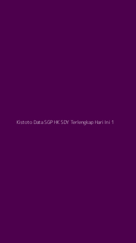 Tampilan Antarmuka Aplikasi Kistoto Data Sgp Hk Sdy Terlengkap Hari Ini - 1