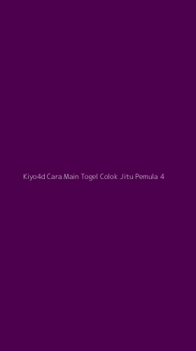 Tampilan Antarmuka Aplikasi Kiyo4d Cara Main Togel Colok Jitu Pemula - 4